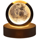 Esfera espacial 3D de luz + FRETE GRÁTIS