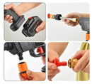 Lavadora de Alta Pressão Portátil Recarregável (2 Baterias inclusas!) + 2 bicos e Adaptador de Sabão [MALETA GRÁTIS]