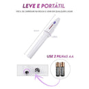Lixa de Unha Elétrica Profissional 5 em 1 Sem Fio Megapen